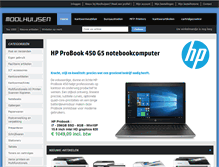 Tablet Screenshot of moolhuijsen.nl